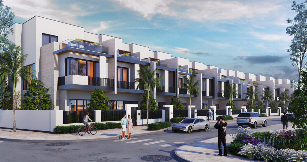 LeParc Jvc townhouse Dubai offplan project