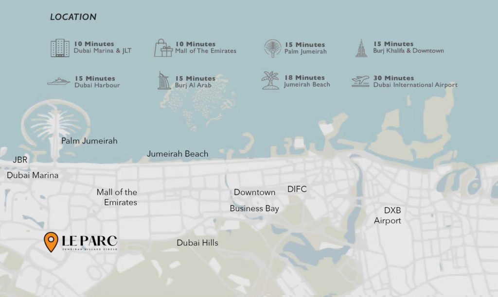 Le parc Homes II JVC dubai best offplan projects